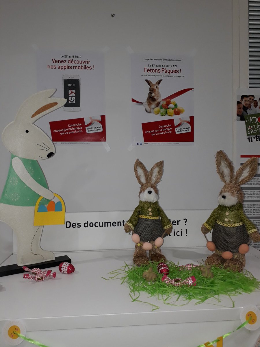 CentreCcm's tweet photo. C'est demain, c'est à St Brieuc Centre : venez découvrir nos applications mobiles pendant que vos enfants chasseront les oeufs @WeAreArkea @CMBdevcoDD22 https://t.co/hDQOuVLVLy