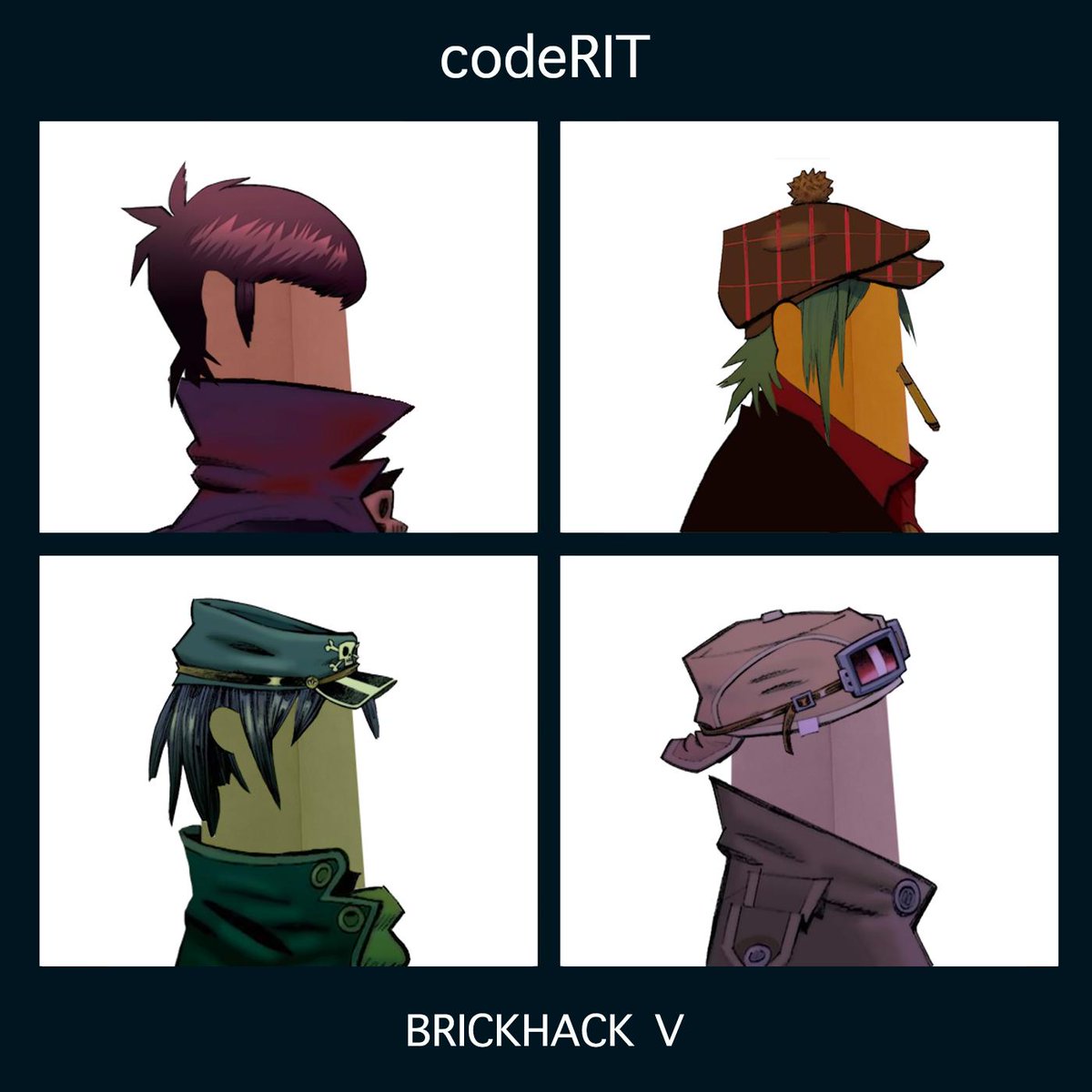 brickhackrit's tweet photo. Shoutout to our designer Michelle Kim for making these awesome stickers for #BrickHackV! Check out her work here: https://t.co/P1FCwTAwaH https://t.co/e2CM8E2jdz