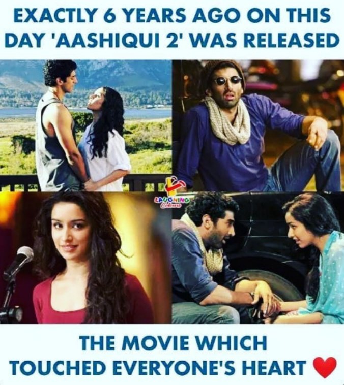 AvijitM16741711's tweet photo. #6YearsOfAashiqui2 #6yearsofRahulJaykar #6YearsOfAarohi
Congratulations & love ๐๐โค๏ธ #Aashiqui2Team #AdityaRoyKapoor @ShraddhaKapoor @mohit11481 @MaheshNBhatt @raiisonai @jeetmusic @Mithoon11 @officiallyAnkit @TulsikumarTK @shreyaghoshal @palakmuchhal3
@TSeries #MustafaZahid https://t.co/zf7aDZFbx0