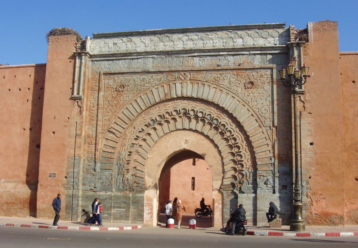 HistoryMorocco's tweet photo. medieval Gates, Marrakesh Morocco https://t.co/MtQtl14lIL