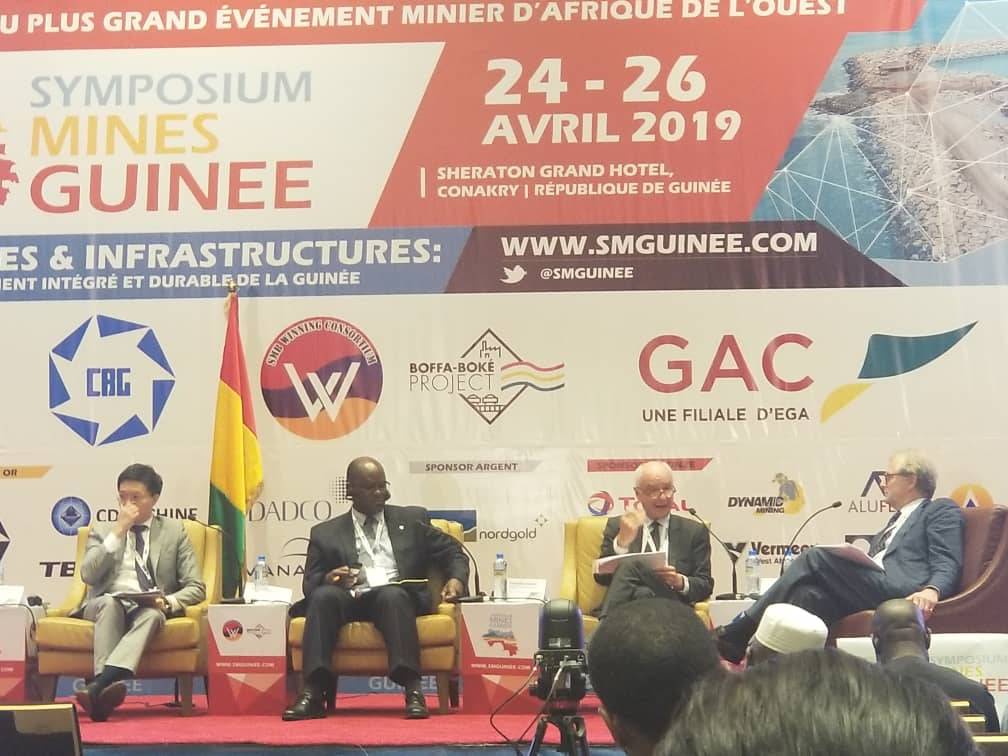 AMETrade's tweet photo. #Mining #Instrastructure #Funding panel at #SMGuinee 2019 #Guinea https://t.co/x3nEMSaspD