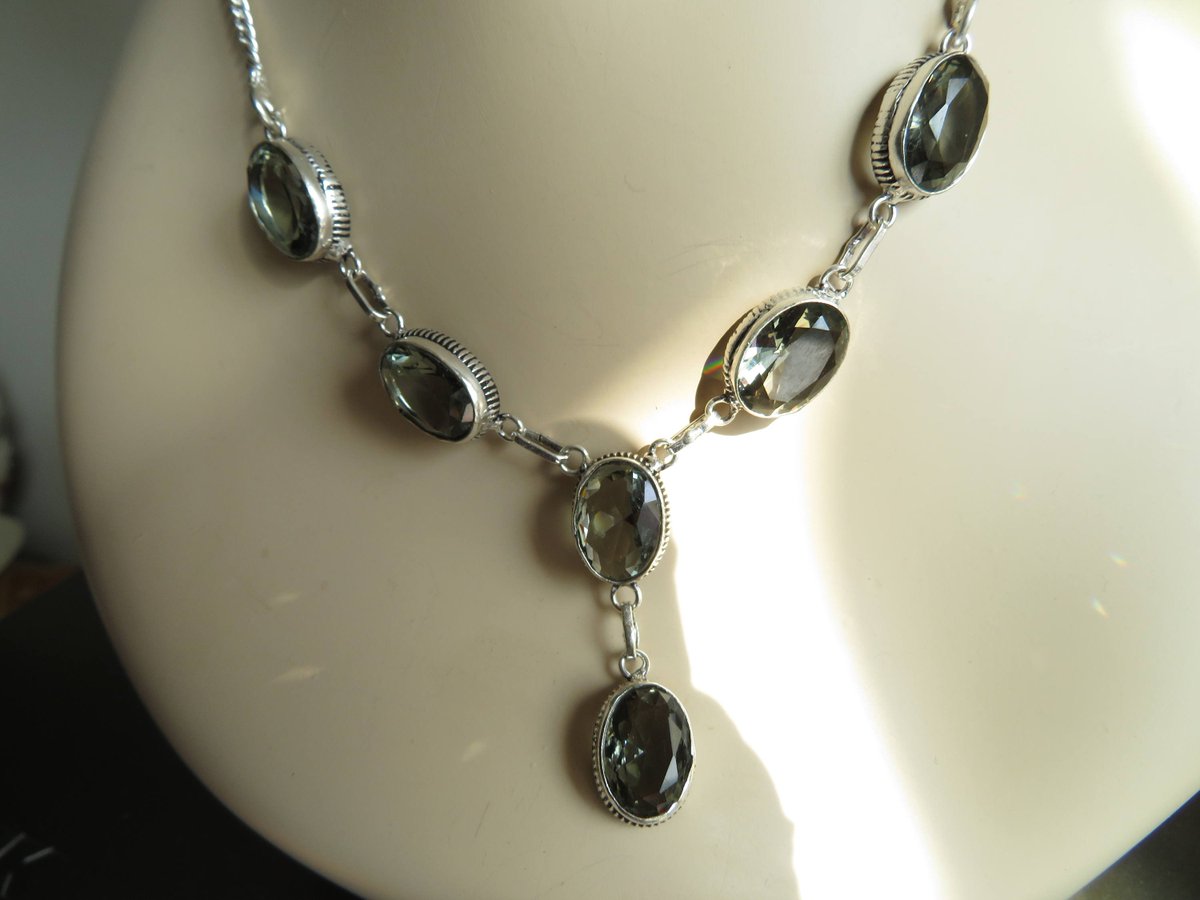 sobertj's tweet photo. Excited to share the latest addition to my #etsy shop: Handcrafted Genuine Green Amethyst Gemstone 925 Sterling Silver Lavalier 16-18 Inch Adjustable Necklace, Wt. 20 G https://t.co/CYYyAka8GT #jewelry #necklace #rosegold #green #yes #amethyst #women #artnouveau #goodc https://t.co/KlgXt7Jthi
