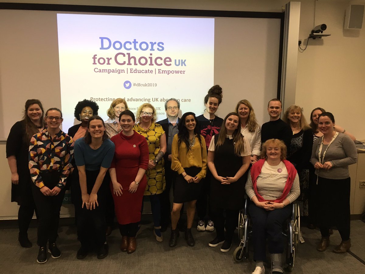 juditheo's tweet photo. Brilliant day @Doctors4Choice conference today.Started with moving tributes to Dr David Paintin @Abortion_Rights pioneer in 1960s whose funeral was today & ended with truly impressive panel of young doctors taking struggle forward + #NowforNI @All4Choice & lots more! #dfcuk2019 https://t.co/uWug3O57jV