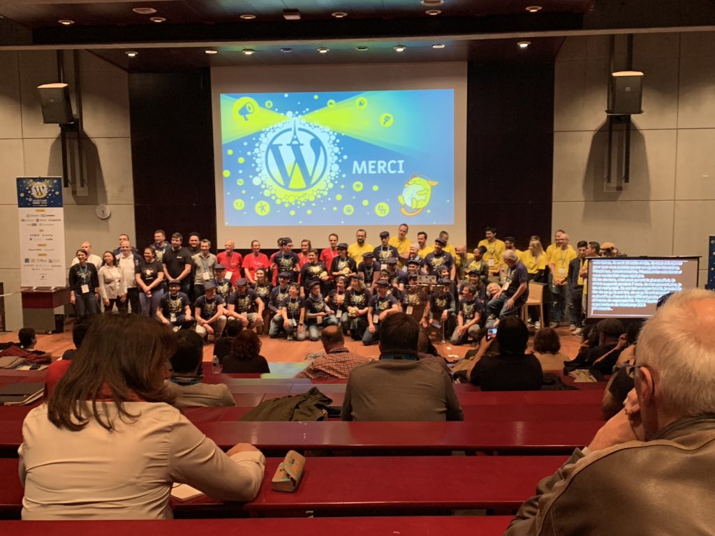 mediakod's tweet photo. Le WordCamp Paris, c’est déjà fini ! Ravi d’avoir pu rencontrer nos partenaires ainsi que tout ce beau monde de la communauté @WordPress ! #WCParis @WordCampParis #WordPress @polylang @Kinsta_FR @wp_wapuu https://t.co/govt5jQUyb