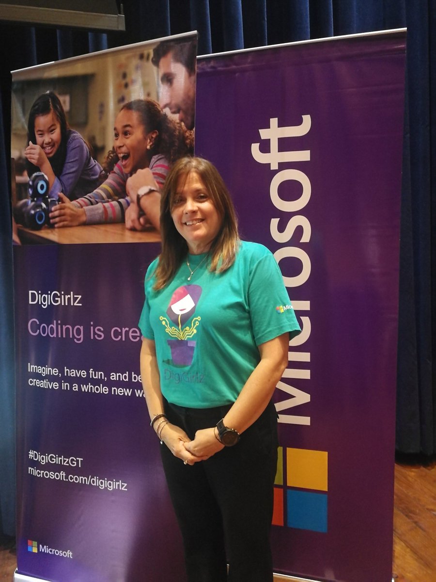 bmartinez_pl's tweet photo. "En Guatemala del 30% de las mujeres que se gradúan de la universidad, solo 20% terminan carreras relacionadas con  tecnología?, explicó Thania Segura, gerente de Microsoft de CA, durante la actividad #DigiGirlzGT, en URL. https://t.co/cCwl5WGjaS