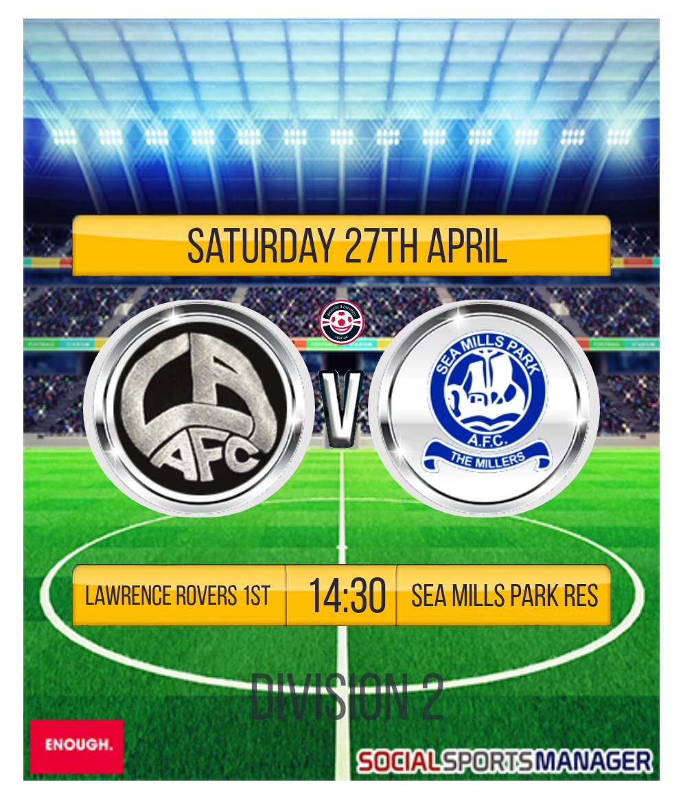 📆 Saturday 27th April 
🆚️ <a href="/Themadmonk23/">The Monk</a> Res
🕝 2.30pm Kick Off
📍 Lawrence Weston Road, BS11 0ST