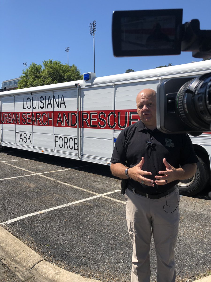 N_Picht's tweet photo. .@LAFIREMARSHAL giving an update on damage from the #RustonTornado .. says they’ve been out all morning doing assessments and got a busy afternoon ahead. https://t.co/XXgXSKPOAo