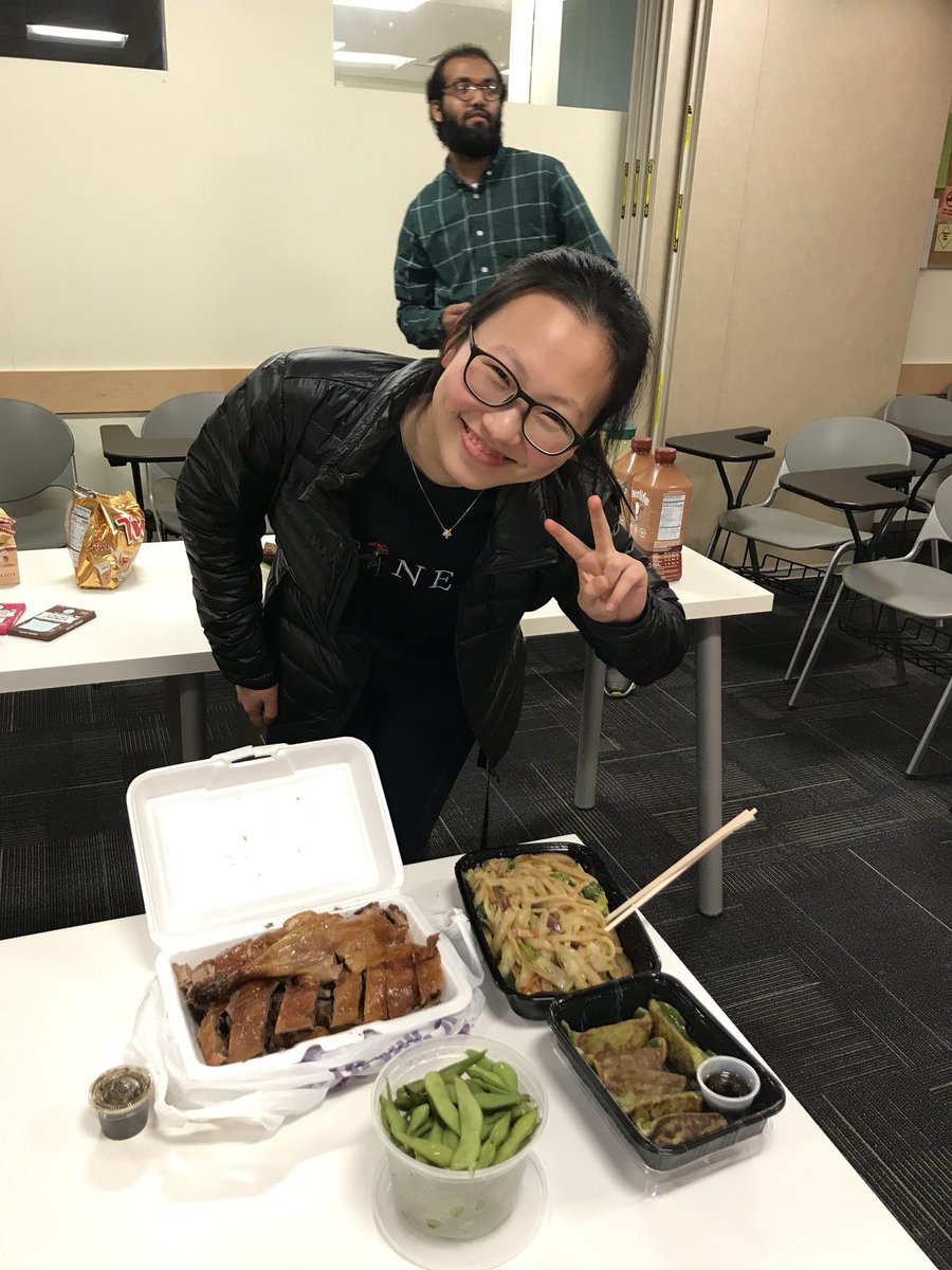 ELC_BOSTON's tweet photo. Another delicious potluck! Thanks to everyone who brought something in to share! 😋🍫🍜🥟🦆 https://t.co/FxHUjGwBBR