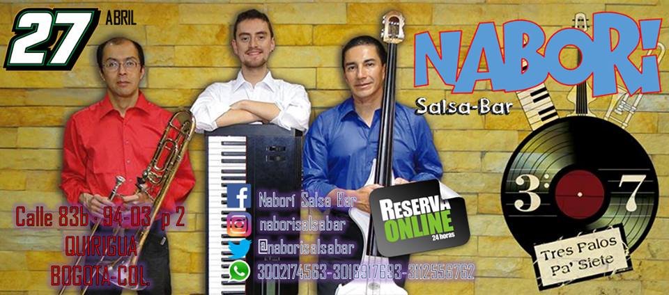 Mañana sábado, una nueva cita llena de buena salsa en <a href="/naborisalsabar/">naborisalsa</a>