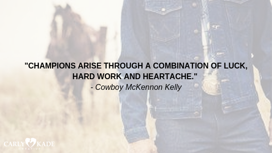CarlyKadeAuthor's tweet photo. Love #quotes? Love #cowboys? Here's some spur jingling #WordsOfWisdom (recommended by #IntheReins #readers) from #cowboy & #horse trainer McKennon Kelly. He's a Romeo in Wranglers with a secret & a special way with #horses. https://t.co/uJ9B2rr0du #equineblogshare #quotestoliveby https://t.co/uLqVP0Abqu