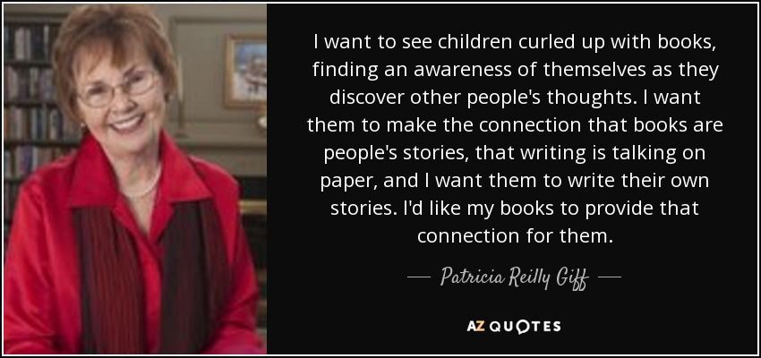 Happy birthday Patricia Reilly Giff! Have you read \"Pictures of Hollis Wood\" yet? 