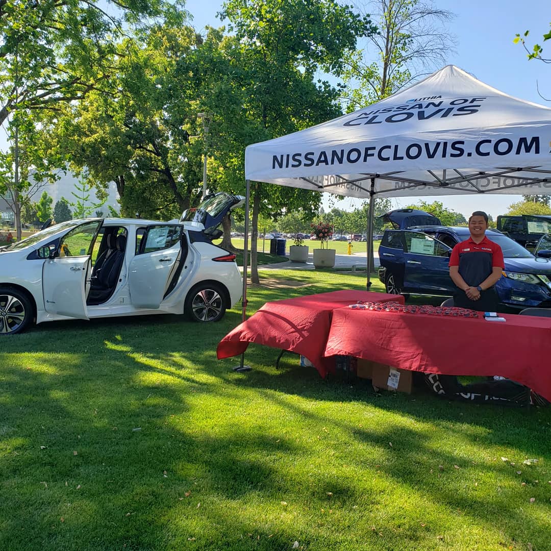 Lithia Nissan of Clovis on Twitter "We are all set up at Vintage Days