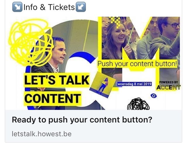 CMhowest's tweet photo. Interesse in innovatieve content strategieën 🚀sterke merkverhalen 💛 en state-of-the-art technologies?  Kom dan naar #LetsTalkContent op 8 mei. Een event van de opleiding communicatiemanagement van @howest. Check onze site: https://t.co/lpiPa48mb6 https://t.co/B3iegBAE1j