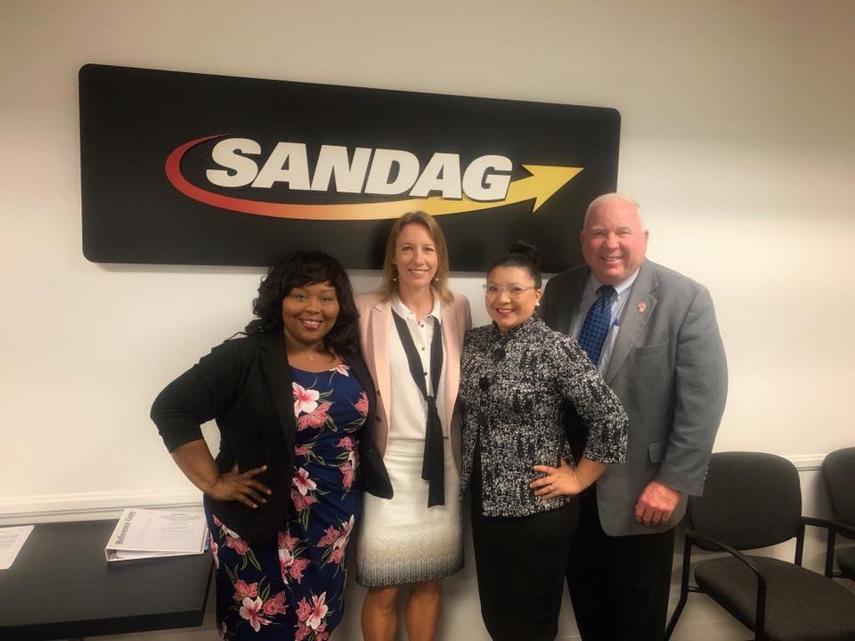RacquelVasquez's tweet photo. More than Sixty elected officials gathered for a joint meeting to discuss what is possible, a Bold New Transportarion Vision in #5BigMoves: #CompleteCorridors #MobilityHubs #TransitLeap #FlexibleFleets #NextOS |#SANDAG #SDForward #Transportation #LemonGrove https://t.co/6VmrROkfkJ