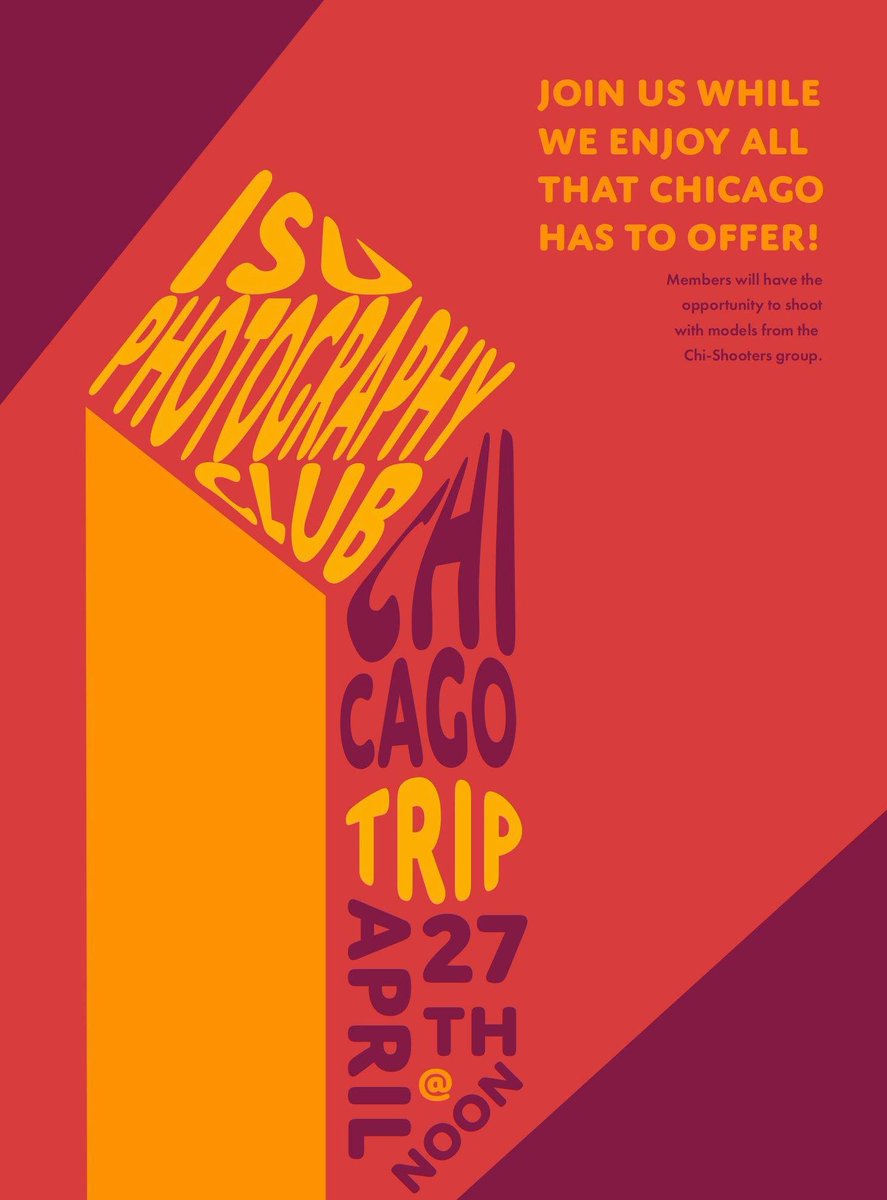 Our Chicago trip is happening tomorrow! 🏙

Sign up information for attendees and drivers can be found in our Facebook group page. We can only accommodate so many people, but this will depend on the number of drivers. If you are able to drive, please sign up to do so!