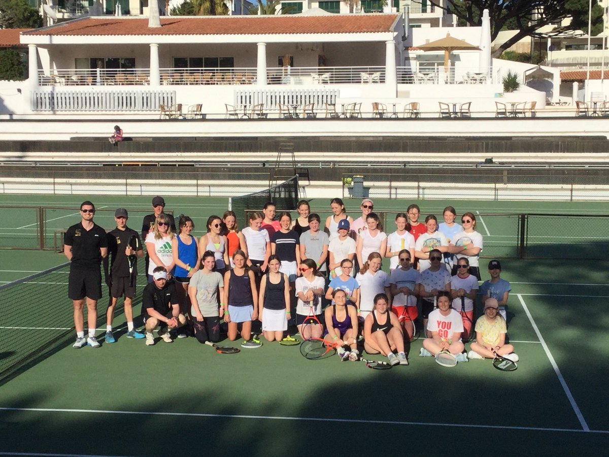 What a fantastic 4 days of tennis on our tour, final session finished, now for the BBQ and Karaoke this evening! #finalevening @5StarTennis