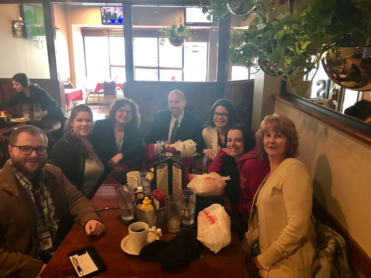 DAOneidaCounty's tweet photo. It was a pleasure to spend lunchtime with the Administrative Professionals of the DA's office and 1st ADA Coluzza. Thank you for all you do to make the office run seamlessly.
-Scott D. McNamara https://t.co/tzRPGC4xbw