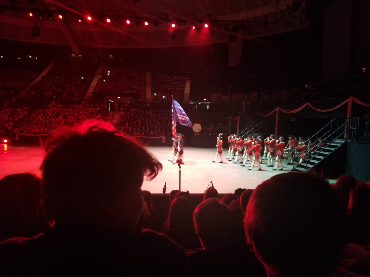 Had the privilege to chaperone <a href="/LynnhavenMiddle/">Lynnhaven Middle School</a> students to the VA International Tattoo today. A lot of ohhh and ahhs with a wonderful tribute to women in the military at the end. Students affiliated with a military service branch stood up so proud.
