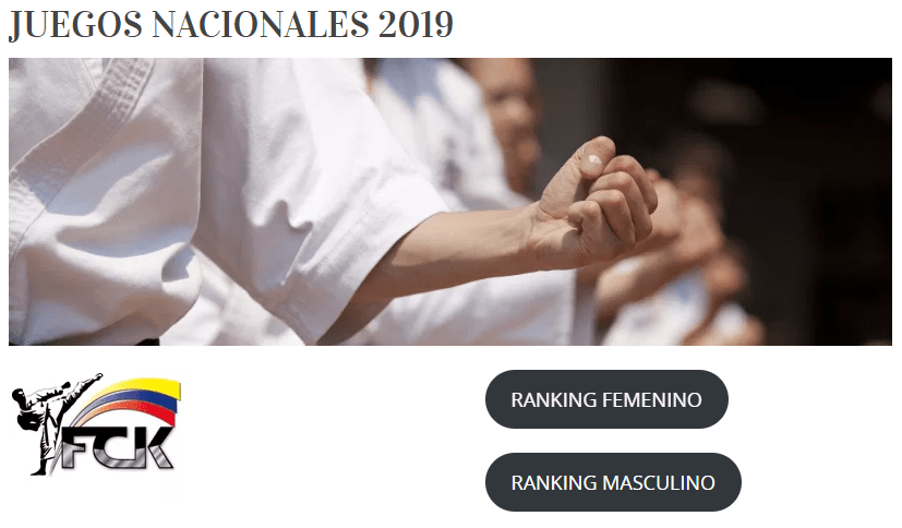 karatefedecol's tweet photo. El Ranking de los Juegos Nacionales esta actualizado https://t.co/LZpD7vnKST https://t.co/dP0ctzJ9cY