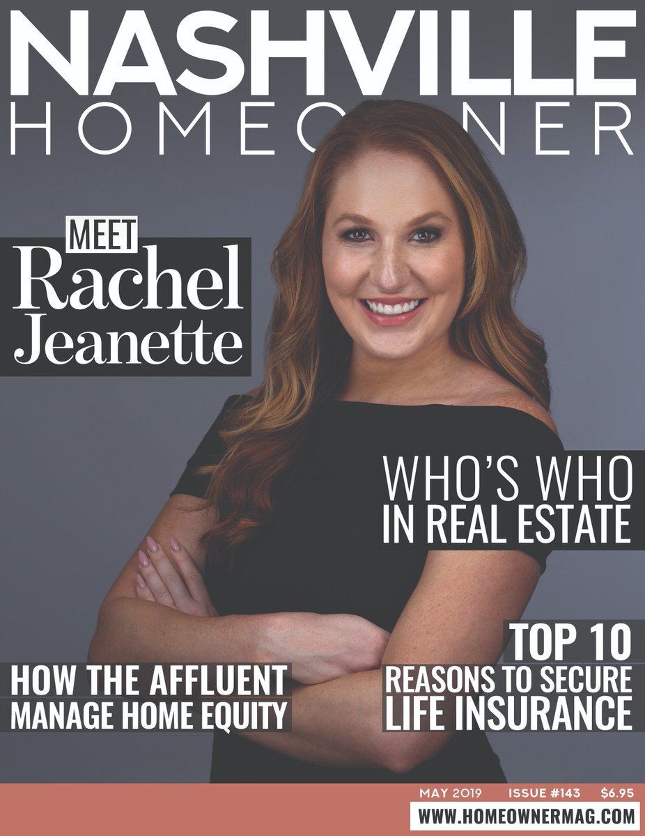 KLRichardPhoto's tweet photo. It’s great to see my recent headshot of realtor Rachel Jeanette gracing the front cover of Nashville Homeowners magazine! 

Nashville realtors, message me l if you would like a headshot that gets you noticed!! https://t.co/vdxe0hgphY