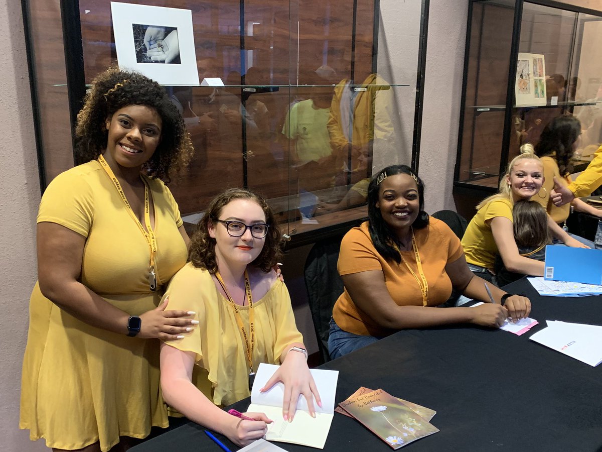 Seniors of the Creative Writing Program showcase their talent last night during their Senior Showcase! Great Job! We will miss you!!