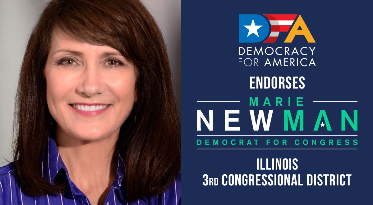 DFA endorsed Marie Newman for U.S. House