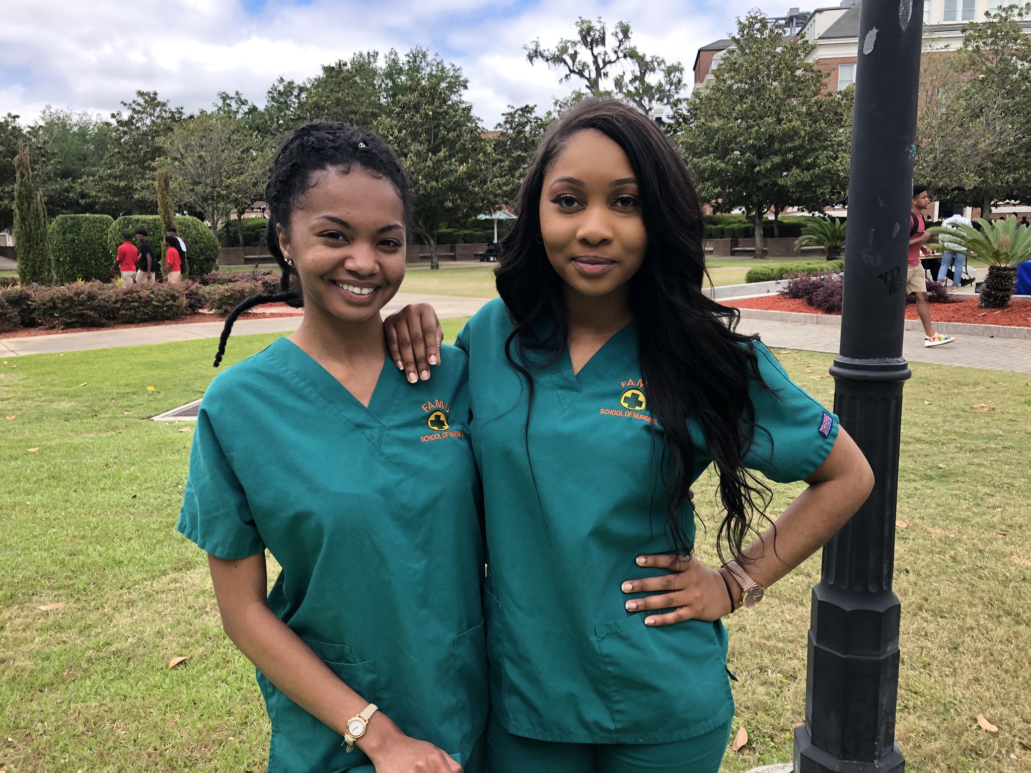 Floridaa Muniversity On Twitter Famu School Of Nursing Representing On The Quad