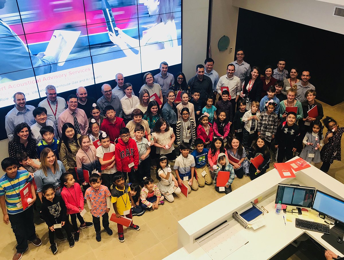 wspusa's tweet image. Charley (6) &amp;amp; Madison (3) visit their mom for #tyktwd &amp;amp; take #selfie w/ #WSPUSA #CEO Greg Kelly. Highlights: building a flashlight &amp;amp; enjoying foosball. We hope all the kids enjoyed seeing where their parents work! #kids #kidlife #stem #startthemyoung #youngengineers #ourfuture