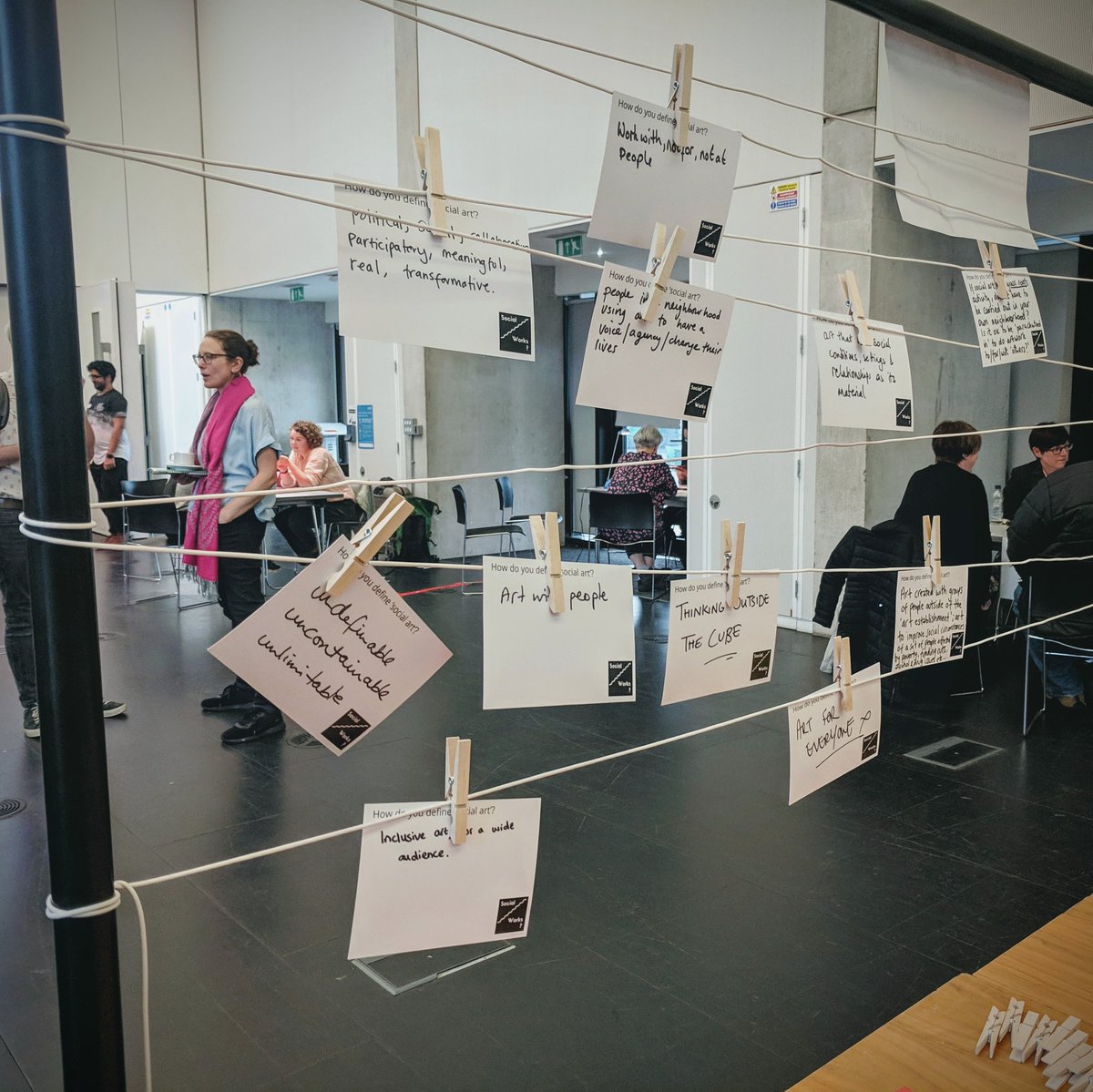 OTcreativespace's tweet photo. Great to attend #SWL2019 this afternoon at @McrSchArt by @axisweb and talk about #sociallyengagedartpractice and #OTcreativeSpace with others. @s_burrell @Create_London @InSitu_1 feeling inspired! https://t.co/te9dduFy0F