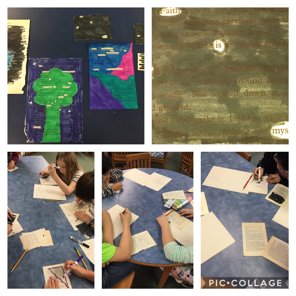 ThreeChoptLib's tweet image. First attempt at black- out poetry! #NationalPoetryMonth #creativethinker @ThreeChoptLib @hcpslib @ThreeChoptES