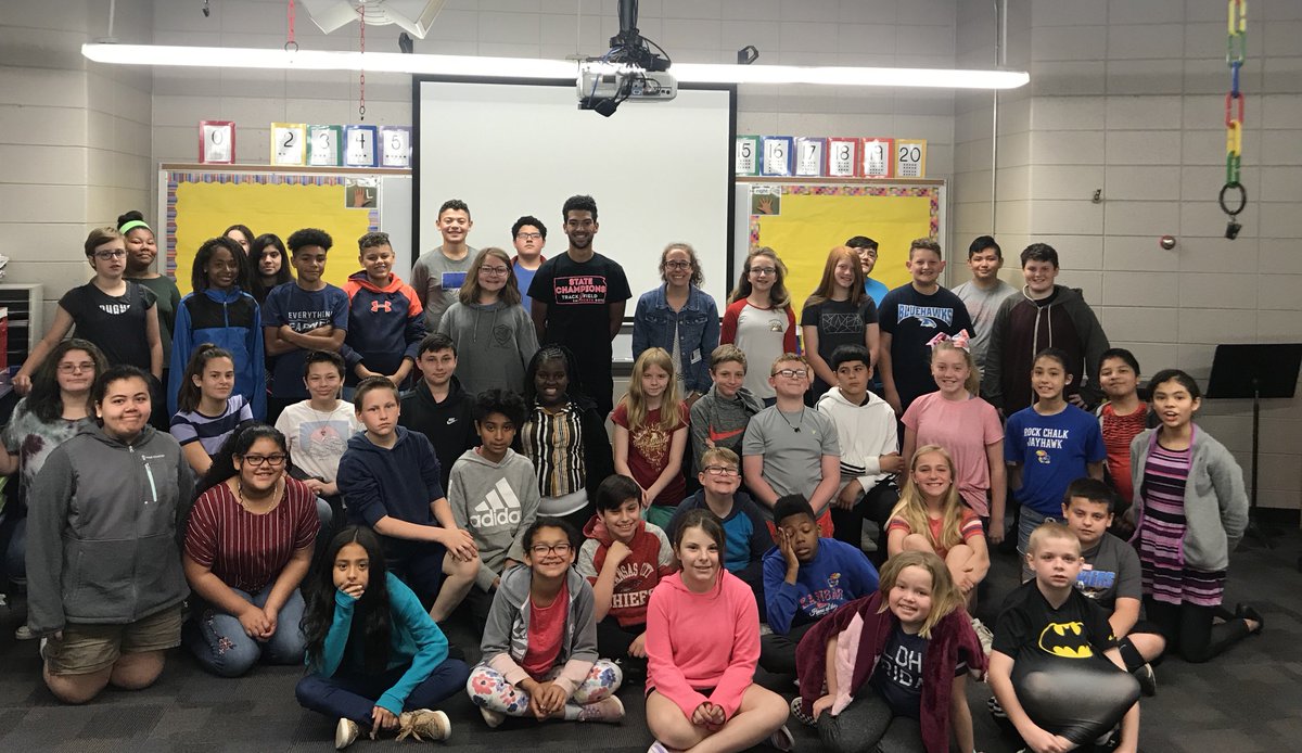 MrsChauvinSW's tweet photo. "The time and effort you put into your goal, that in itself is a success" Sebastian and Katie c/o 2019 

@SMNindians #charactered #characterconversations #pantherpride512 #smsdrightnow https://t.co/1cRF0IrHd5