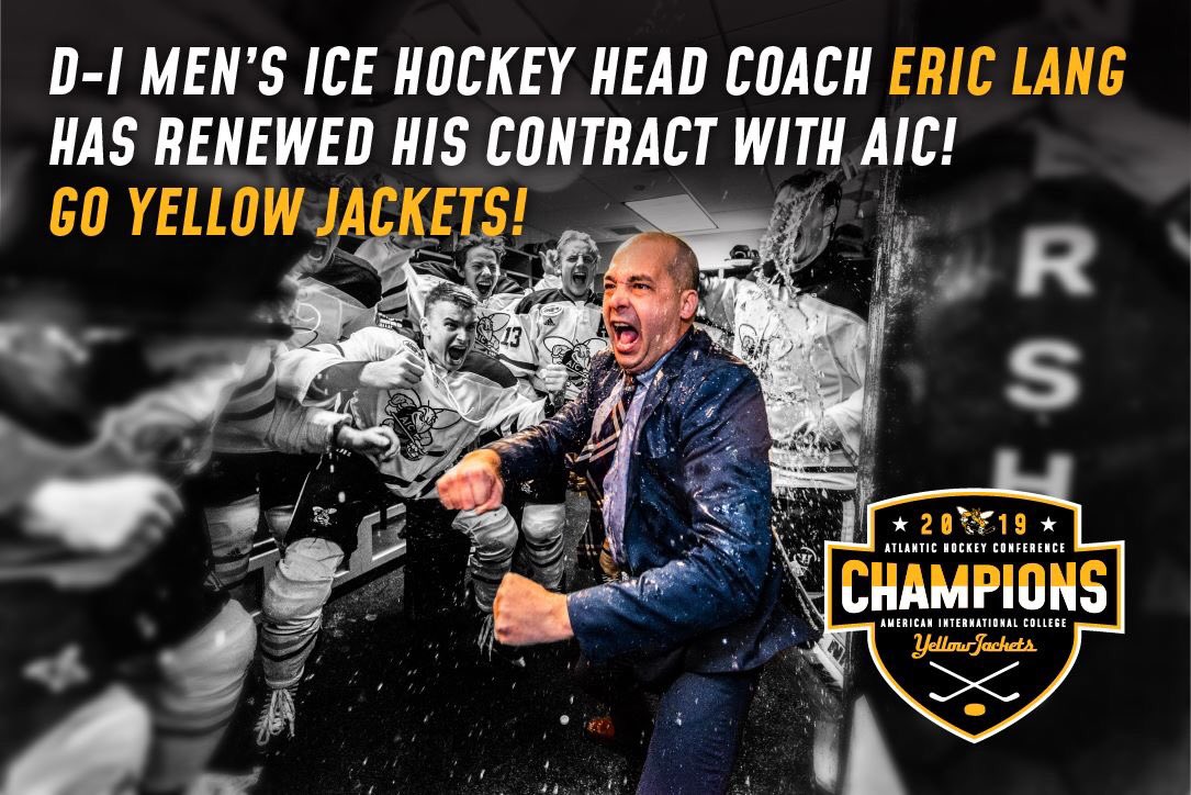 AIC Hockey on Twitter "No one could be more No one could
