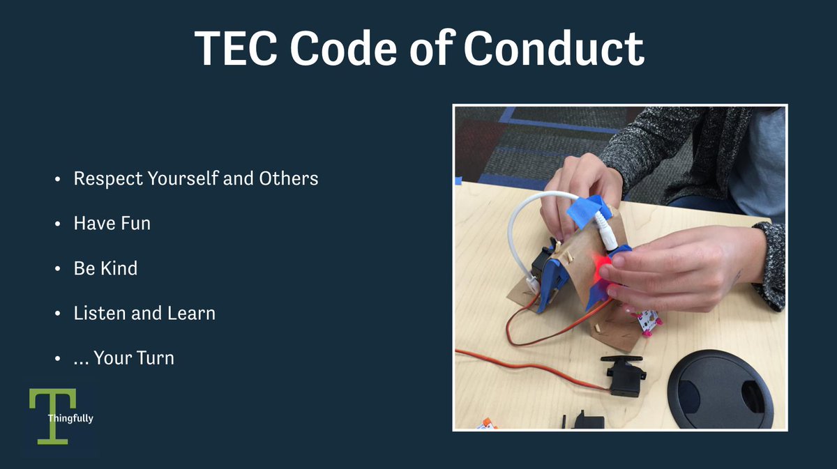 thingfully's tweet photo. Hey #JohnMuirMiddleSchool @jmmsfalcons #ThingfullyClub!
@neologix and @McGrawBridget extend #gratitude to the students and #MsEngland, the rockstar librarian, for participating in the first #ThingfullyEntrepreneurClub. 
We had a blast AND followed the #ThingfullyCodeOfConduct! https://t.co/MF5I3ovbha