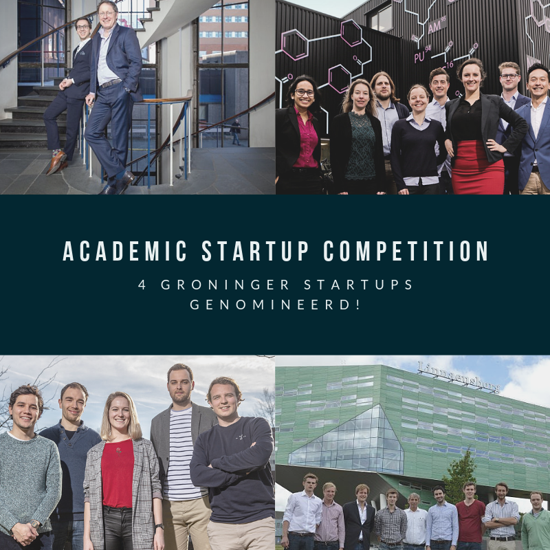 campusgr_'s tweet photo. Super! Niet drie maar vier Groninger startups genomineerd voor Academic Startup Competition, allen gevestigd op Campus Groningen! Congratulations EV Biotech, IVWear, CC Diagnostics en Ocean Grazer! https://t.co/D1logs5DXs  #innovatie #startups https://t.co/Zp0e8UkqyH