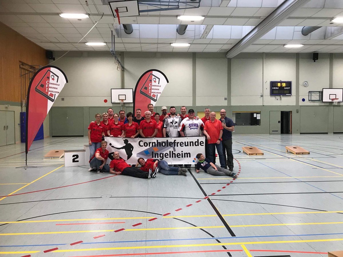 iplaycornhole's tweet photo. Day 1 in Germany was a success! ACL Pro Eric Weathers takes down the singles tournament, good work Eric! https://t.co/HrhcaoKDdu