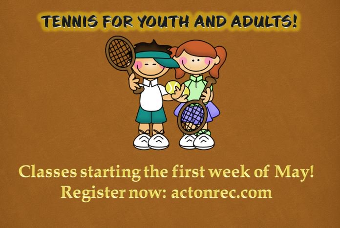 Below is a link to a special video we made highlight all the great activities happening this spring and summer with Acton Rec!  Thank you ActonTV for your help and support!  

youtu.be/SC7QJmeS7Zc