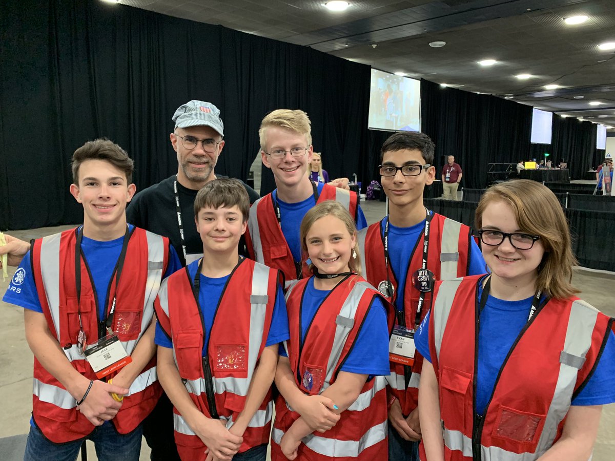 Scott Evans stopped by to cheer on our last run at <a href="/firstlegoleague/">FIRST LEGO League</a> World Festival!