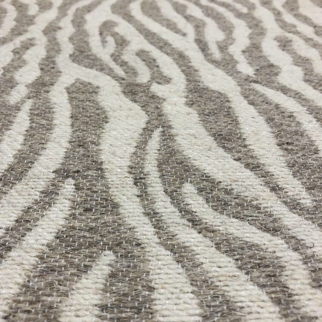 The animal print of our Artemis collection makes a bold statement, while the neutral colors blend with any design scheme | Photo by <a href="/rings_end/">Ring's End</a>

#kaleenbroadloom #stairrunner #animalprint #carpet