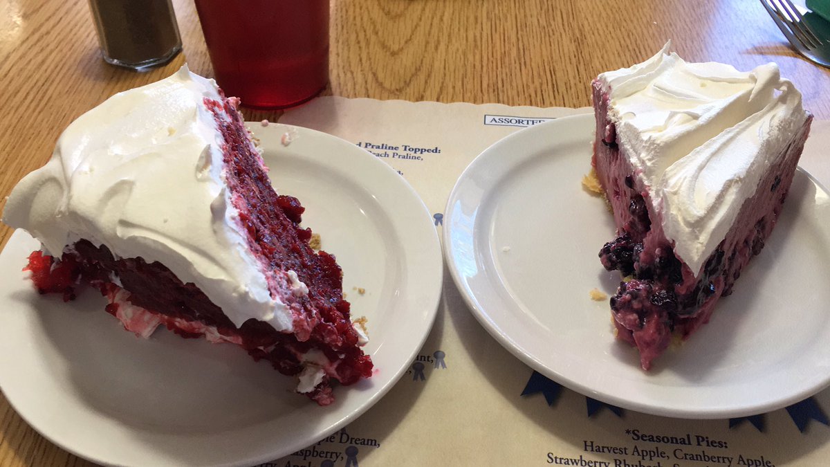 Awesome pie at the Norske Nook in Osseo!