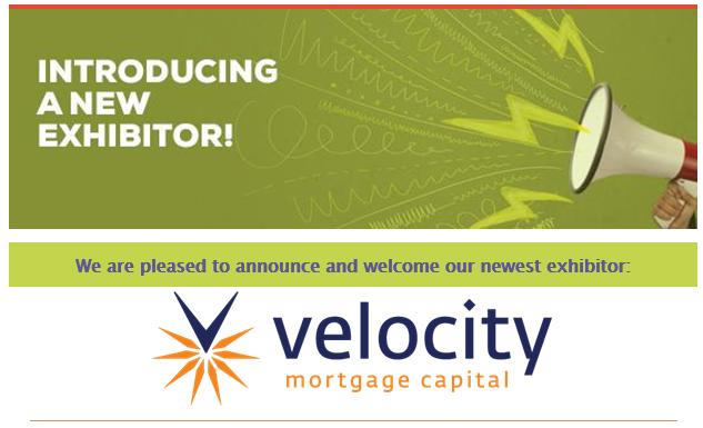 marc_mid's tweet photo. Thank you Velocity Mortgage Capital! Velocity is a nationwide, direct portfolio lender dedicated to pvrviding investment property loans for residential 1-4, multi-family, mixed-use and small commercial properties. #MARCMBA2019 #BetterTogether #MMBBA #MBAMW https://t.co/znVaB7Is4L