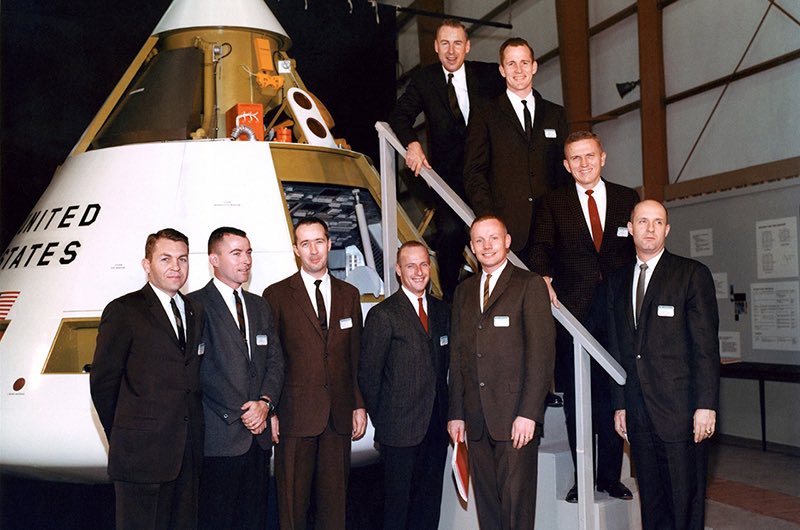 pilliarscreatio's tweet photo. Looking forward to devouring this this weekend. How Slayton, Shepard and others choose what was probably the most talented group of pilots ever assembled. 
#newnine https://t.co/6tsz3BUwfO