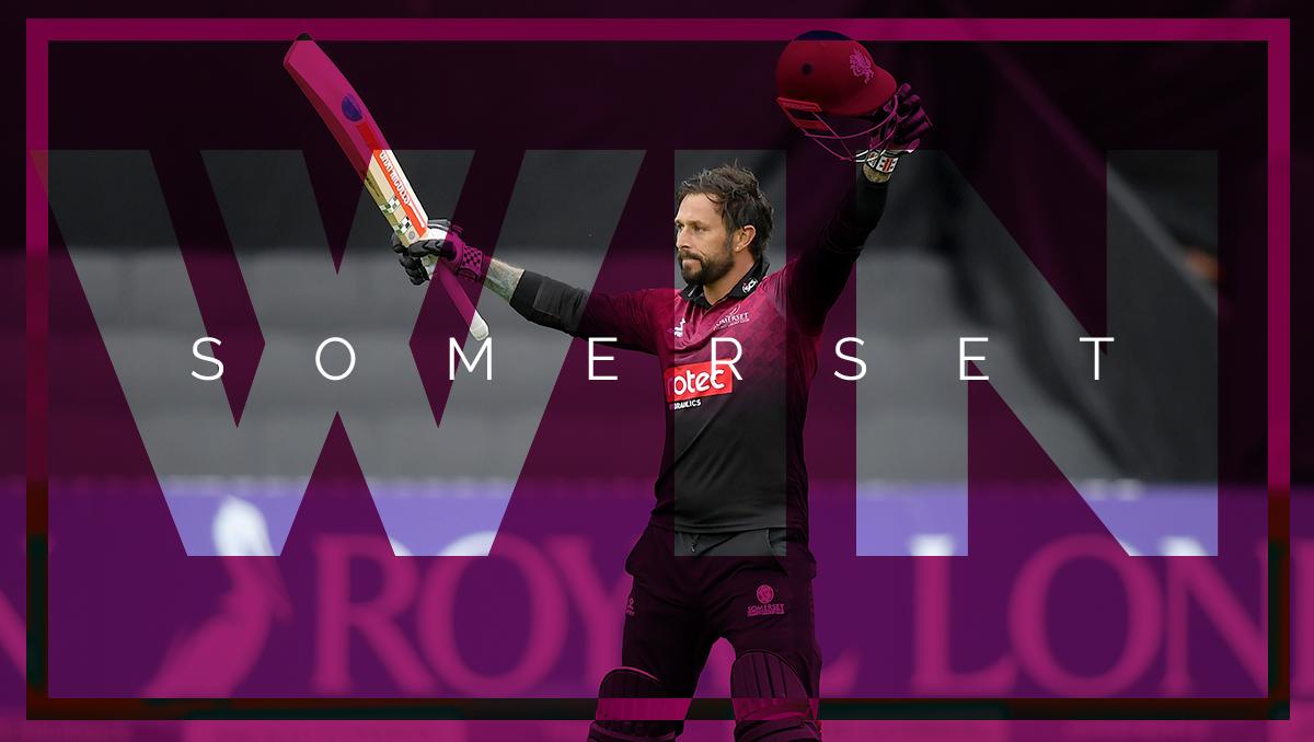 SOMERSET WIN BY 36 RUNS (DLS) 🍾🍾🍾🍾🍾

#WeAreSOMERSET
#SOMvESS 
#6from6