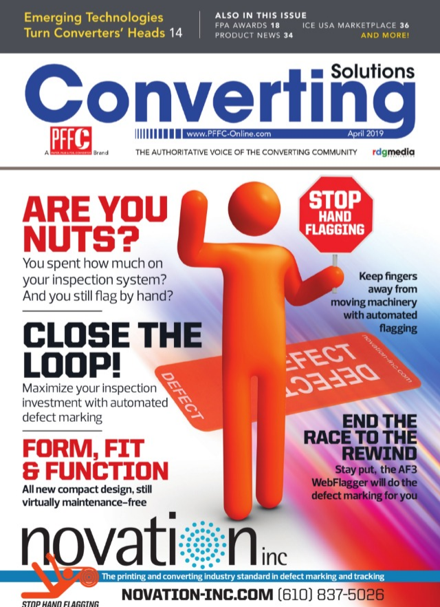 PFFConline's tweet image. ICYMI: Our April issue of Converting Solutions magazine... read it online here... bit.ly/2IXVTCM #convertingsolutions #convertingctechnologies #convertingnews