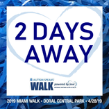Only two days left until our big day! Register now to be a part of it. act.autismspeaks.org/miami #AutismSpeaksWalk #Miami #autismawareness