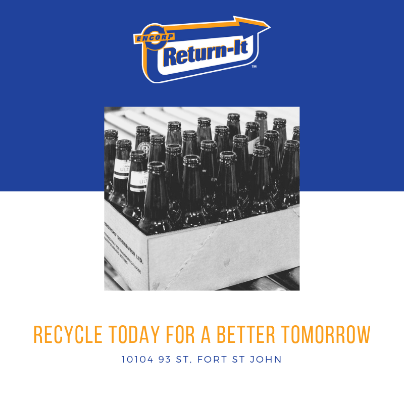 fsj_return_it's tweet photo. #ReturnIt #FSJReturnIt #BottleDepot#recycle #recycling #bottle #can #FortStJohn #FSJ #green #sustainability #instasustainability https://t.co/3lEWSJh3vQ