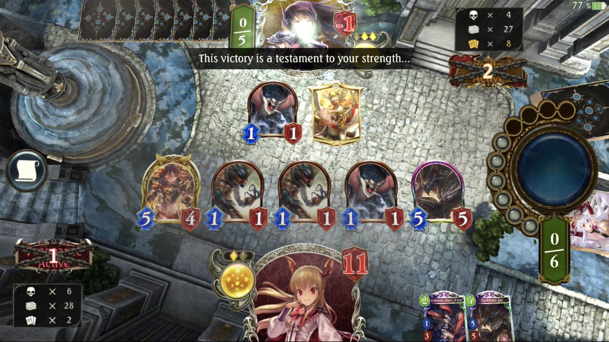 Turn 6 darkfeast bat 🤣🤣 good play