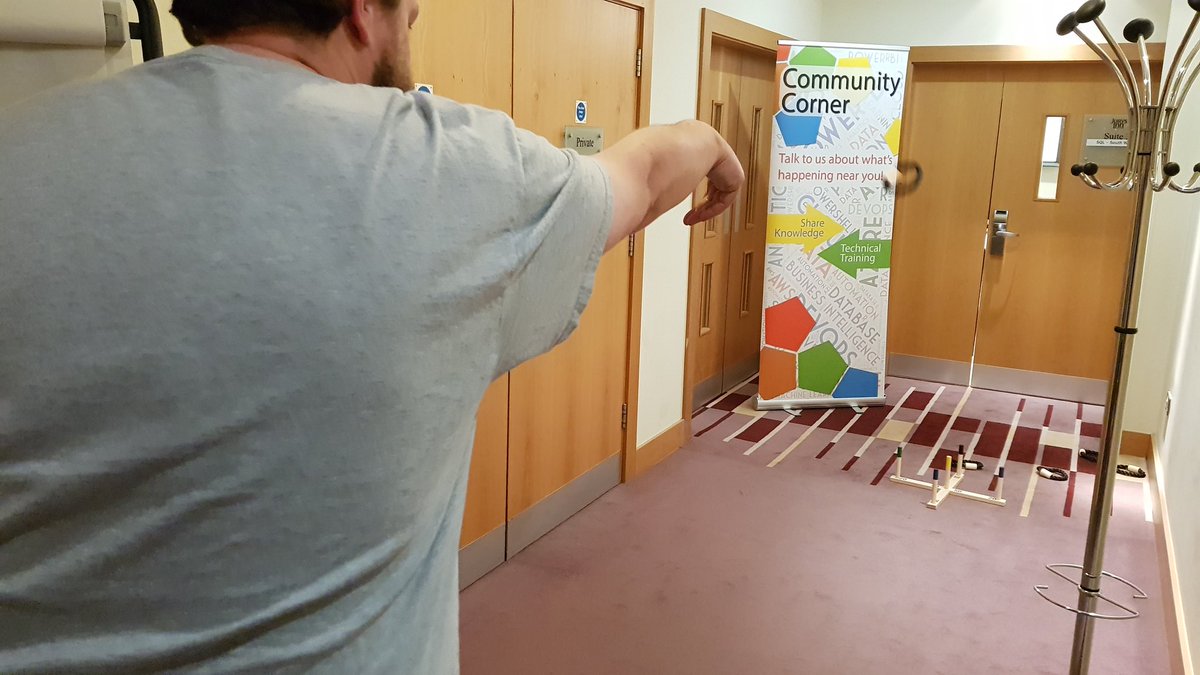 sqldbawithbeard's tweet photo. #dataindevon quoits competition is going https://t.co/gc60A4hSeh