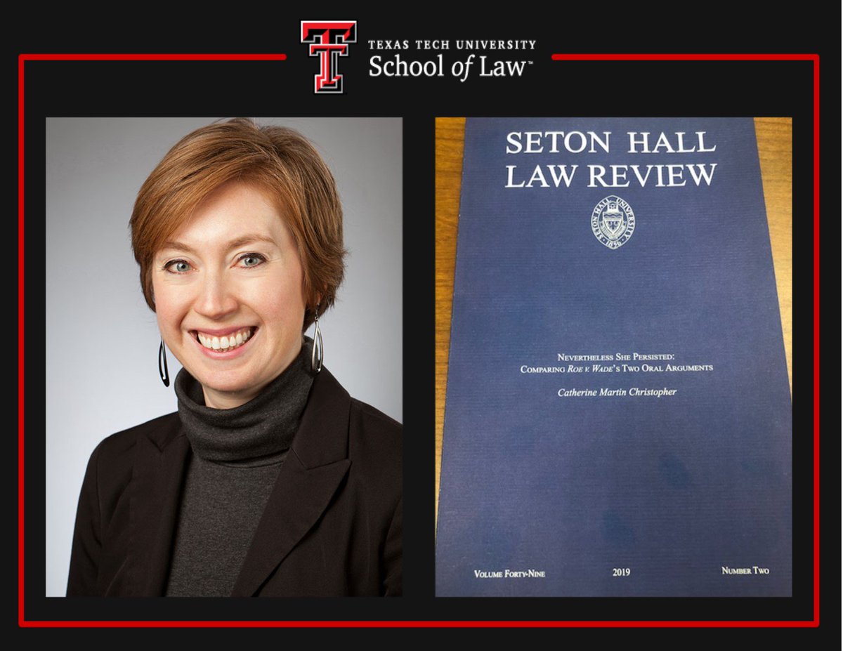 Texas Tech Law Library tweet media