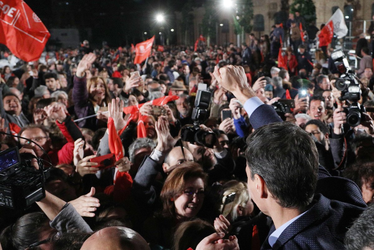 PSOE (@psoe) on Twitter photo 🗞️<a href="/sanchezcastejon/">Pedro Sánchez</a>: "Pido a los españoles que el domingo voten al #PSOE por el futuro, el avance, la justicia social, la concordia y la limpieza democrática"
+info en nuestra web 👩💻👨💻
psoe.es/actualidad/not… 🗞️<a href="/sanchezcastejon/">Pedro Sánchez</a>: "Pido a los españoles que el domingo voten al #PSOE por el futuro, el avance, la justicia social, la concordia y la limpieza democrática"
+info en nuestra web 👩💻👨💻
psoe.es/actualidad/not…