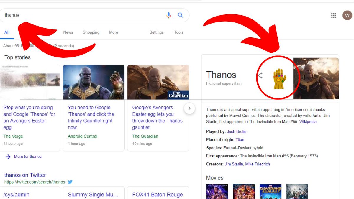 Go_Dijital's tweet photo. #Google #Thanos and this is what #happens! - YouTube 🎥 https://t.co/06nNnvAgIh  #MarvelStudios #marvelcomics #MarvelFutureFight #AvengersEndgame #avengers #marvelsavengers #ThanosQuotes https://t.co/07R89o2ry7